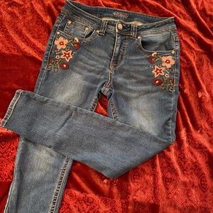 Embroidered Jeans